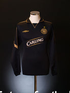 2003-04 Celtic Away Shirt L/S XL Football Shirt