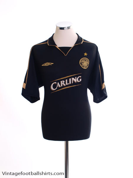 2003-04 Celtic Away Shirt XL Football Shirt