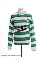 2003-04 Celtic Home Shirt L/S *Mint* XL Football Shirt