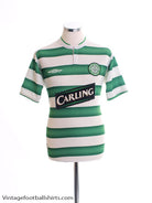 2003-04 Celtic Home Shirt *Mint* L Football Shirt