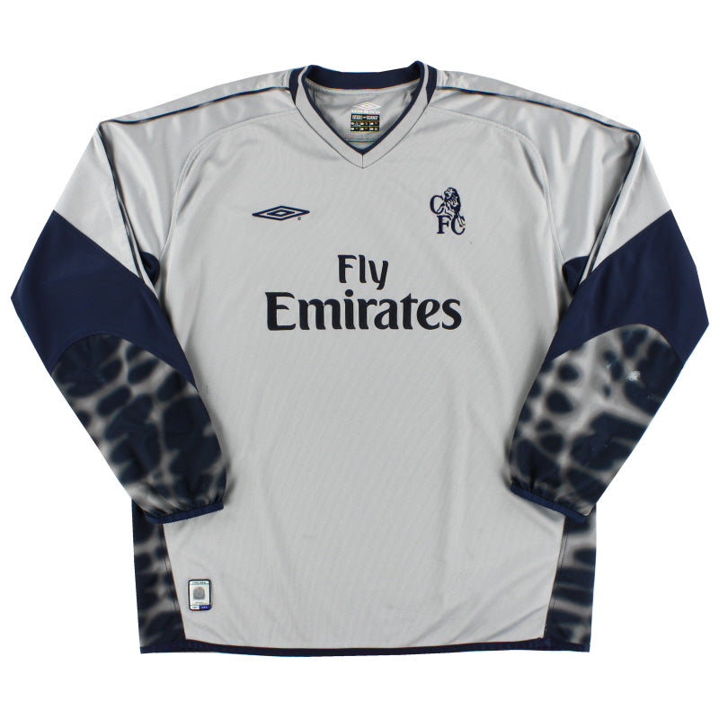 2003-04 Chelsea Umbro Goalkeeper Shirt M Football Shirt