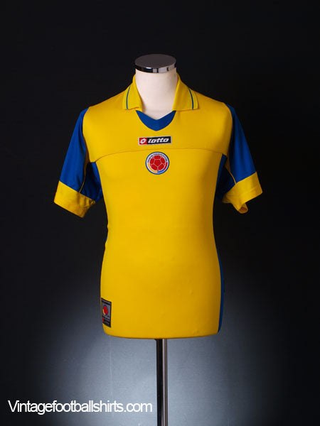 2003-04 Colombia Home Shirt L Football Shirt
