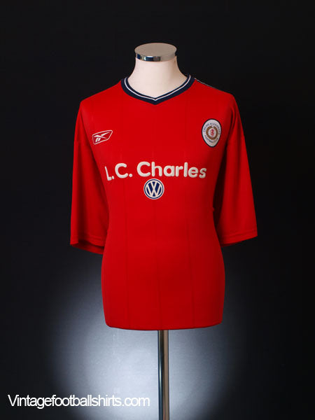 2003-04 Crewe Alexandra Home Shirt XL Football Shirt