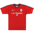 2003-04 Crewe Alexandra Reebok Home Shirt S Football Shirt