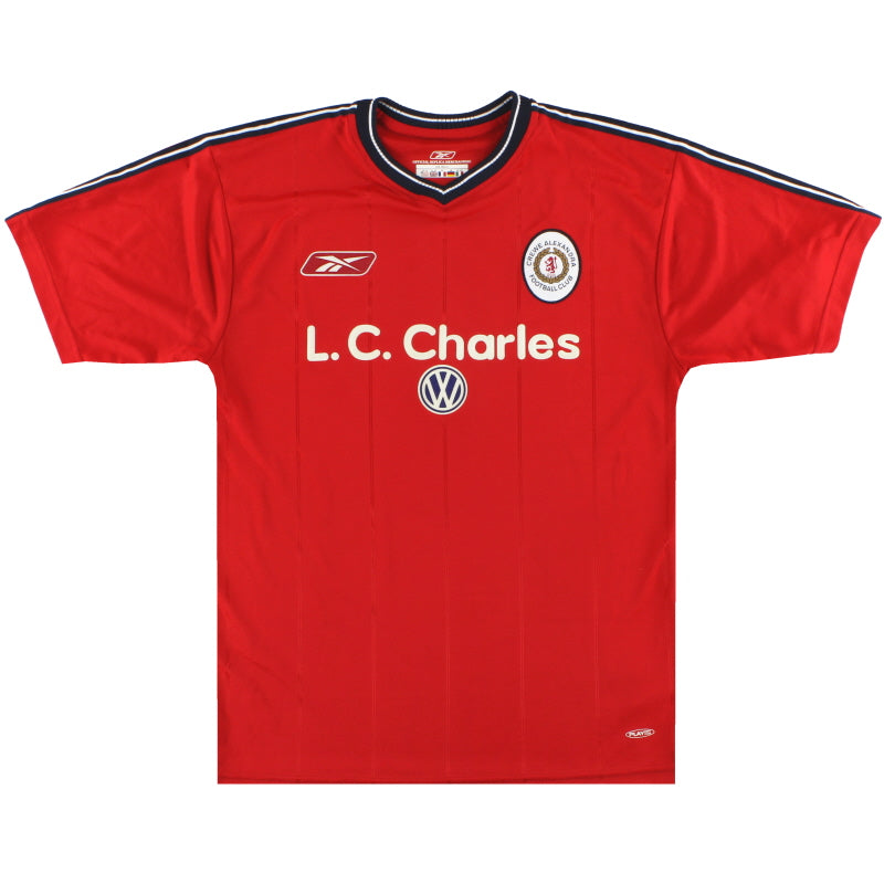 2003-04 Crewe Alexandra Reebok Home Shirt S Football Shirt