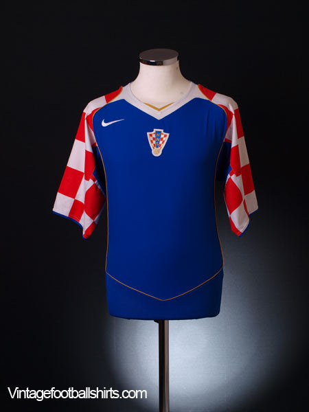 2004-06 Croatia Away Shirt L Football Shirt