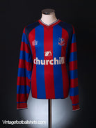 2003-04 Crystal Palace Home Shirt L/S XXL Football Shirt