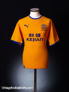 2003-04 Everton Away Shirt S Football Shirt