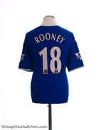 2003-04 Everton Home Shirt Rooney #18 *Mint* XL Football Shirt