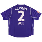 2003-04 FC Erzgebirge Aue Puma Home Shirt Krasselt #2 XXXL Football Shirt