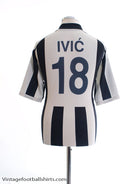 2003-04 FK Partizan Home Shirt Ivic #18 XXL Football Shirt