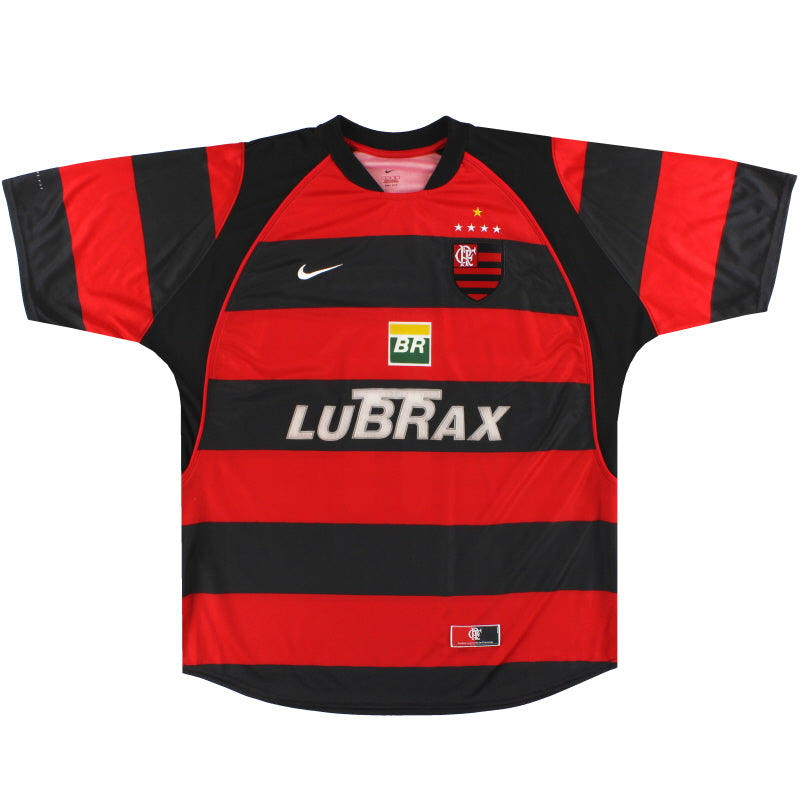 2003-04 Flamengo Nike Home Shirt #11 L Football Shirt