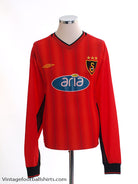 2003-04 Galatasaray Third Shirt L/S *Mint* XL Football Shirt