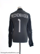 2003-04 Hamburg Goalkeeper Shirt Pieckenhagen #1 L Football Shirt