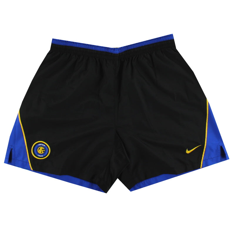 2003-04 Inter Milan Nike Home Shorts *Mint* M Football Shorts