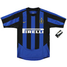 2003-04 Inter Nike Inter Milan Home Shirt *w/tags M Football Shirt