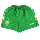 2003-04 Ireland Umbro Away Shorts *As New* S Football Shorts