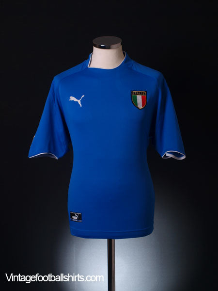 2003-04 Italy Home Shirt M Football Shirt