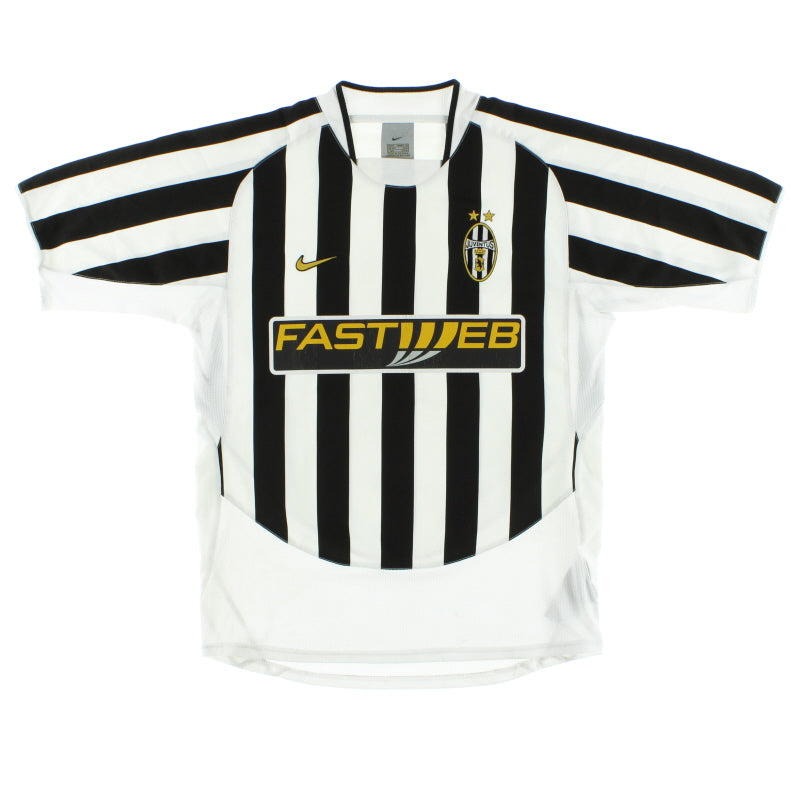 2003-04 Juventus Nike Home Shirt 492126 Vintage Football
