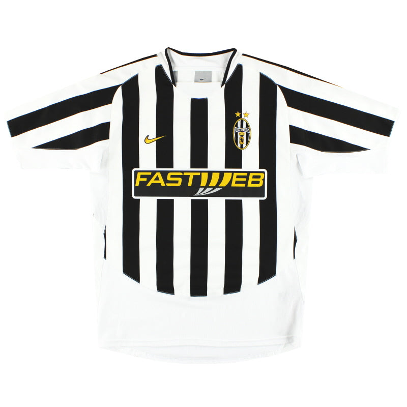 2003-04 Juventus Nike Home Shirt M Football Shirt