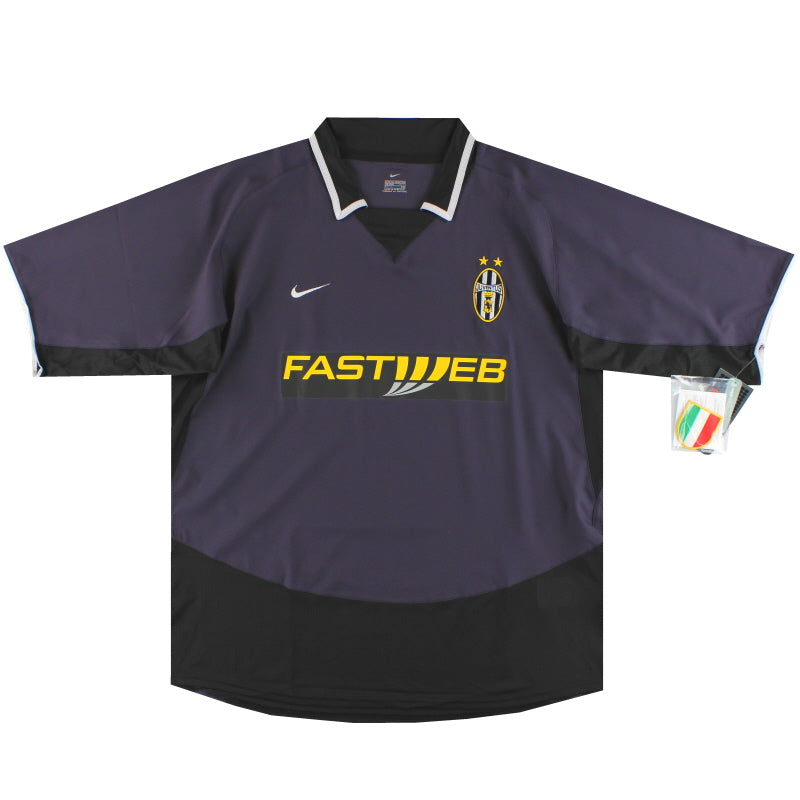 2003-04 Juventus Nike Third Shirt *w/tags* XXL Football Shirt