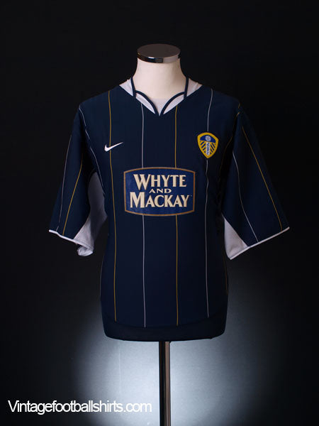 2003-04 Leeds Away Shirt XL Football Shirt