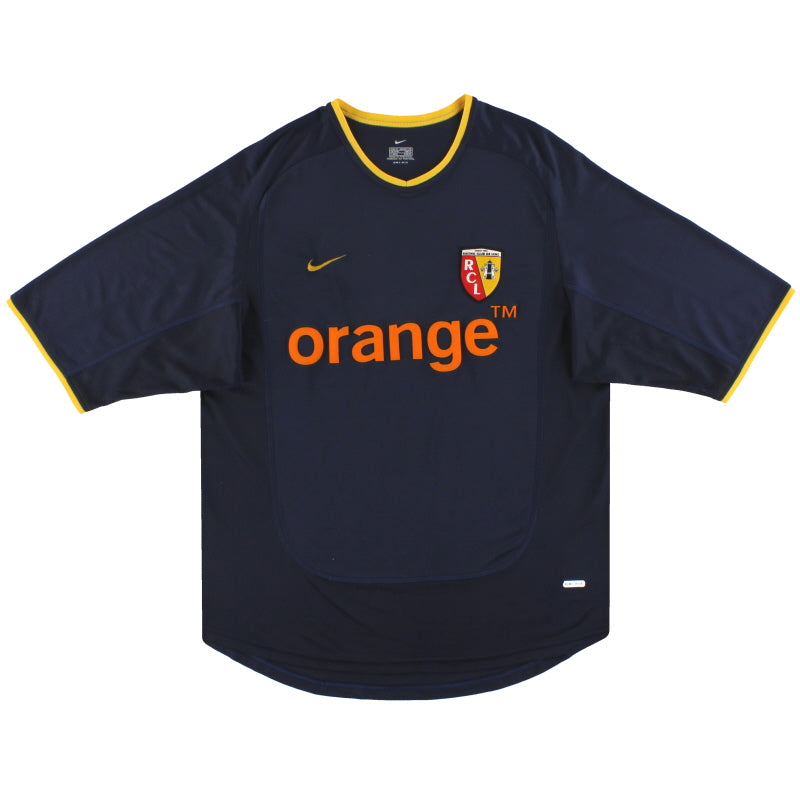 2003-04 Lens Nike Away Shirt M Football Shirt