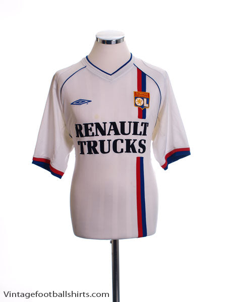 2003-04 Lyon Home Shirt L Football Shirt