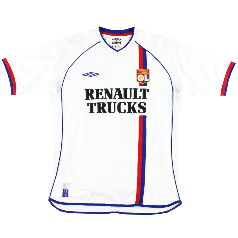 2003-04 Lyon Umbro Home Shirt XL Football Shirt