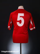 2003-04 Malta Match Issue Home Shirt #5 XXL Football Shirt