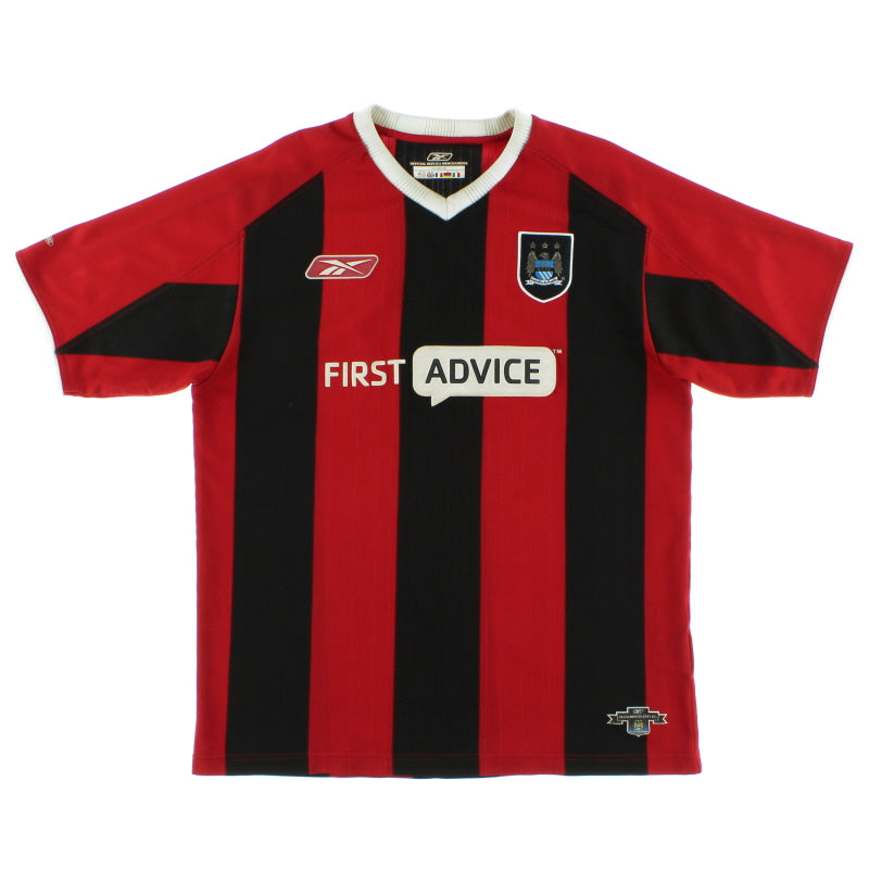 2003-04 Manchester City Away Shirt M Football Shirt