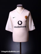2003-04 Manchester United Nike Training Shirt *Mint* XXL Training Shirt