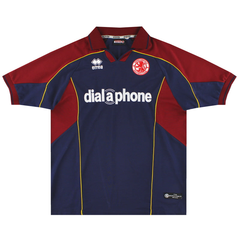 2003-04 Middlesbrough Errea Away Shirt XXXL Football Shirt