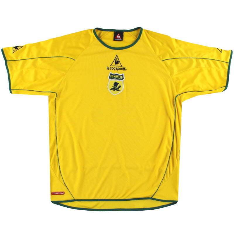 2003-04 Nantes Le Coq Sportif Home Shirt L | Vintage Football Shirts