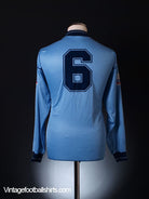 2003-04 Northwich Victoria Paulas Benara Match Issue Away Shirt #6 L/S XL Football Shirt