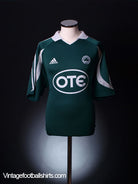 2003-04 Panathinaikos Home Shirt L Football Shirt