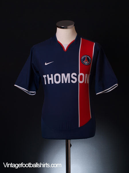 2003-04 Paris Saint-Germain Home Shirt S Football Shirt