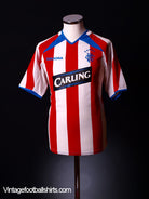 2003-04 Rangers Away Shirt L Football Shirt