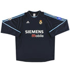 2003-04 Real Madrid adidas CL Away Shirt L/S XXL Football Shirt