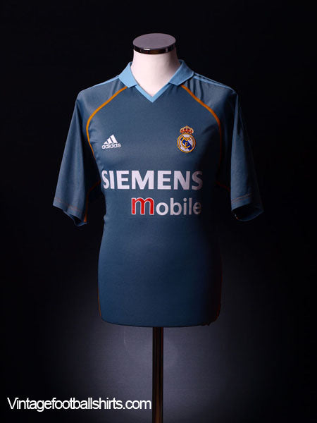 2003-04 Real Madrid Away Shirt XL Football Shirt