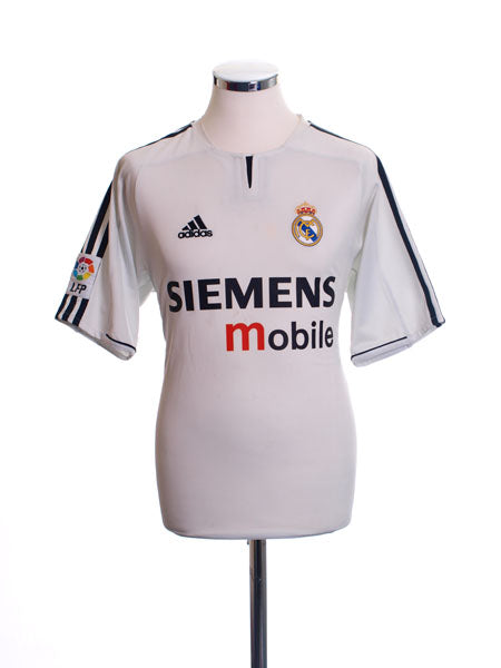 2003-04 Real Madrid Home Shirt M Football Shirt