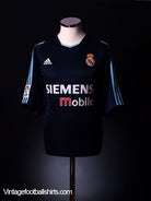 2003-04 Real Madrid Third Shirt L Football Shirt
