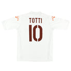 2003-04 Roma Away Shirt Totti #10 L Football Shirt