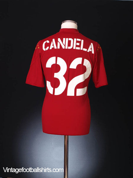 T-shirt Uomo Vintage AC CANDELA ACCENSIONE – Maglia Bianca 100% Cotone Racing