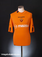 2003-04 Roma Third Shirt L Football Shirt