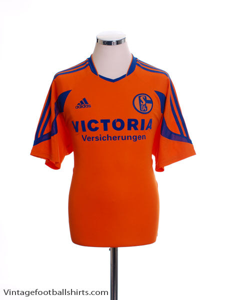 2003-04 Schalke Away Shirt S Football Shirt