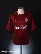 2003-04 Sparta Prague Home Shirt S Football Shirt
