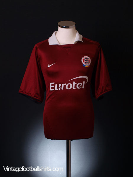 2004-05 Sparta Prague Home Shirt XL Football Shirt