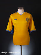 2003-04 Sweden Home Shirt XL Football Shirt