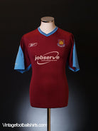 2003-04 West Ham Home Shirt M Football Shirt